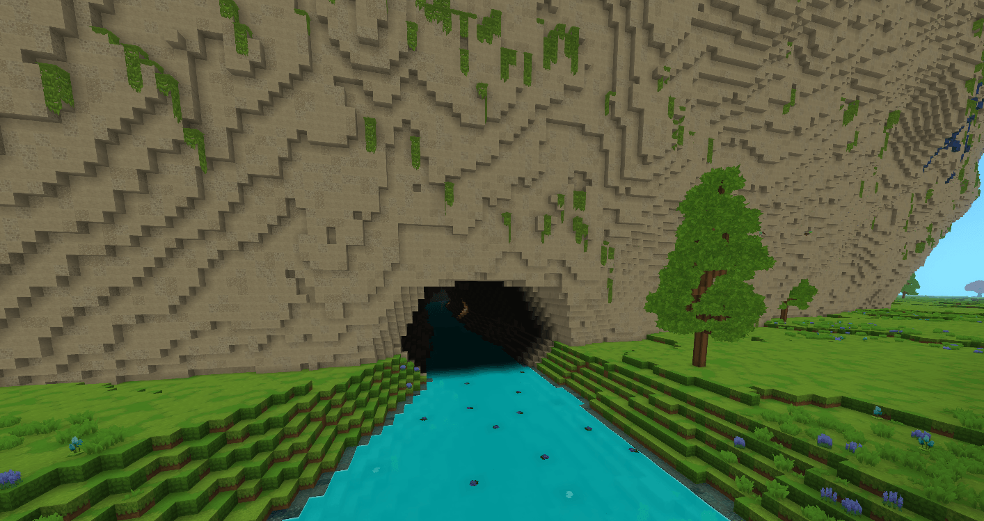 Thumbnail Acts as a gateway to the Limestone Caves within the walls