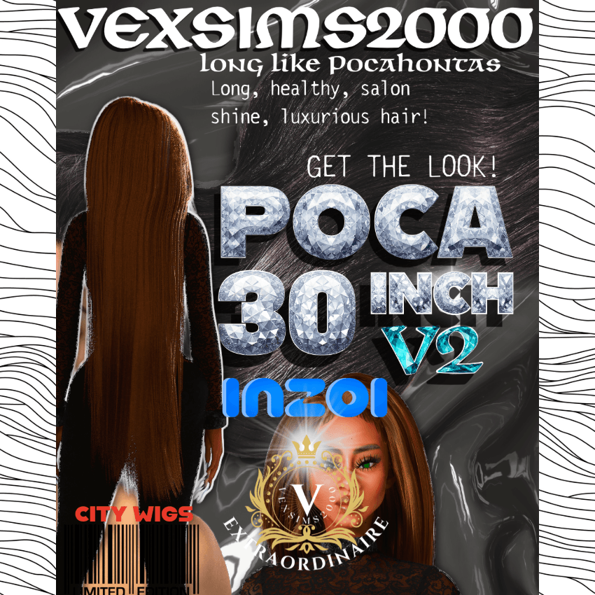 Long, healthy, salon shine, luxurious hair!