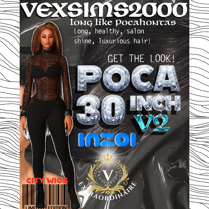 Long, healthy, salon shine, luxurious hair!