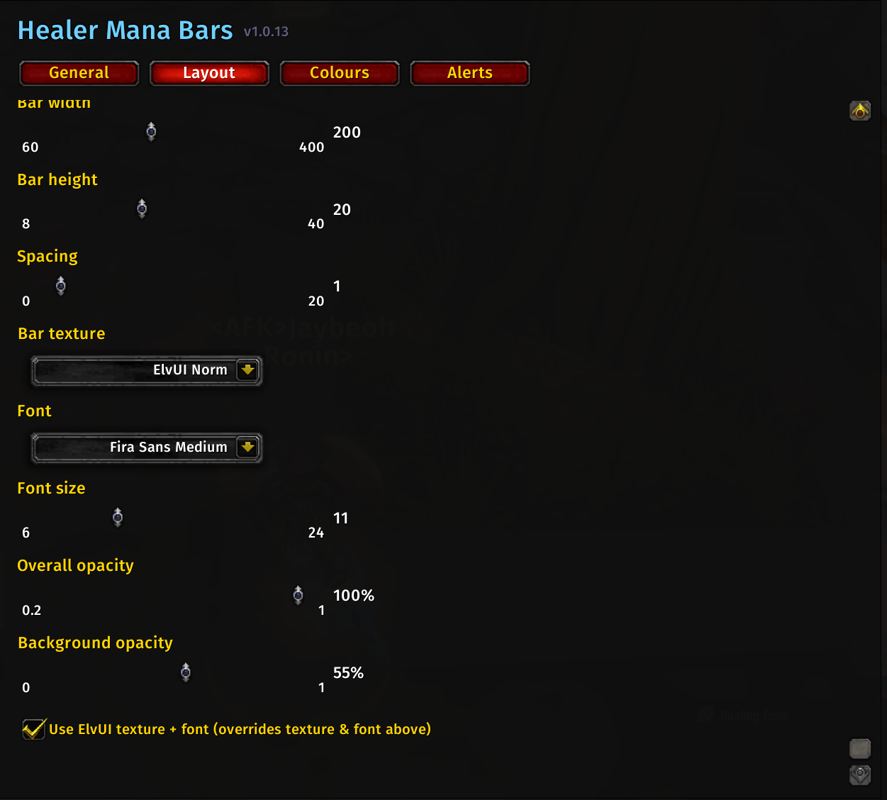 Healer Mana Bars TBC Anniversary