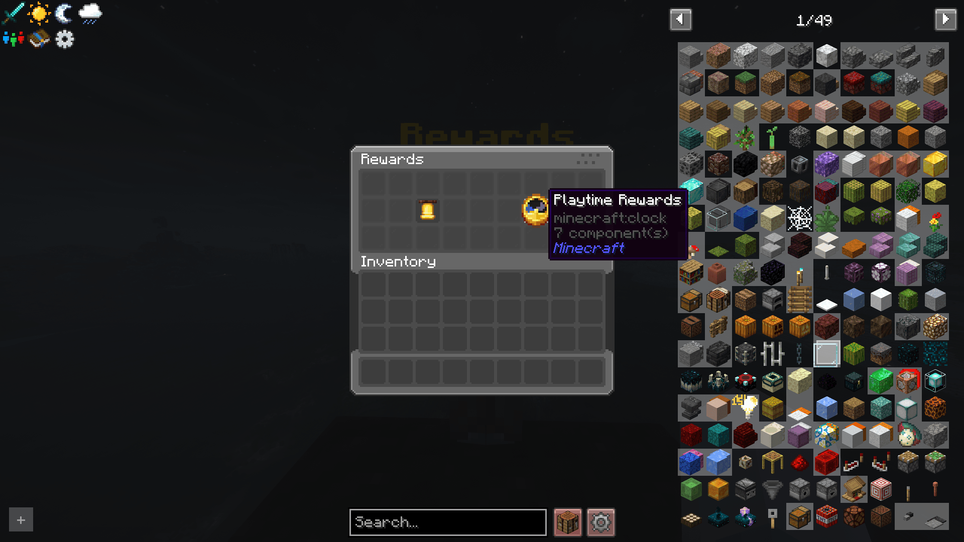 Clean listing of playtime milestones with real-time tracking.