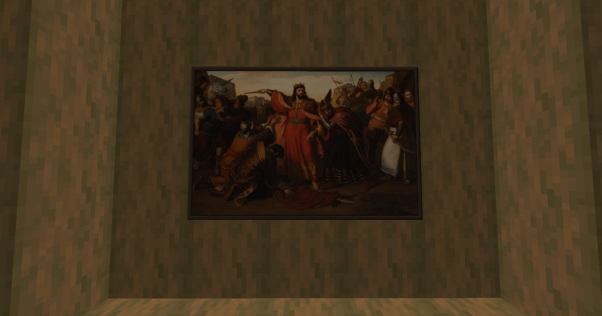 Thumbnail Imre király elfogja pártütő öccsét, Endrét - Than Mór