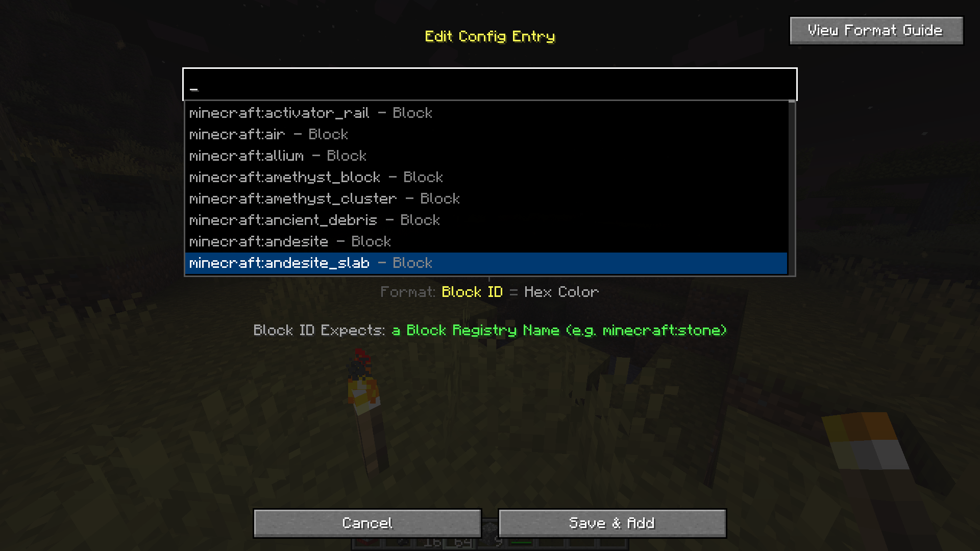 Thumbnail Modded items work too!