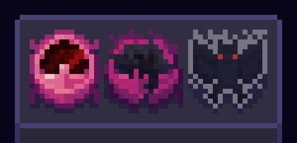 Clock of No Time, Destroyed Timepiece, Vampirism Icon.