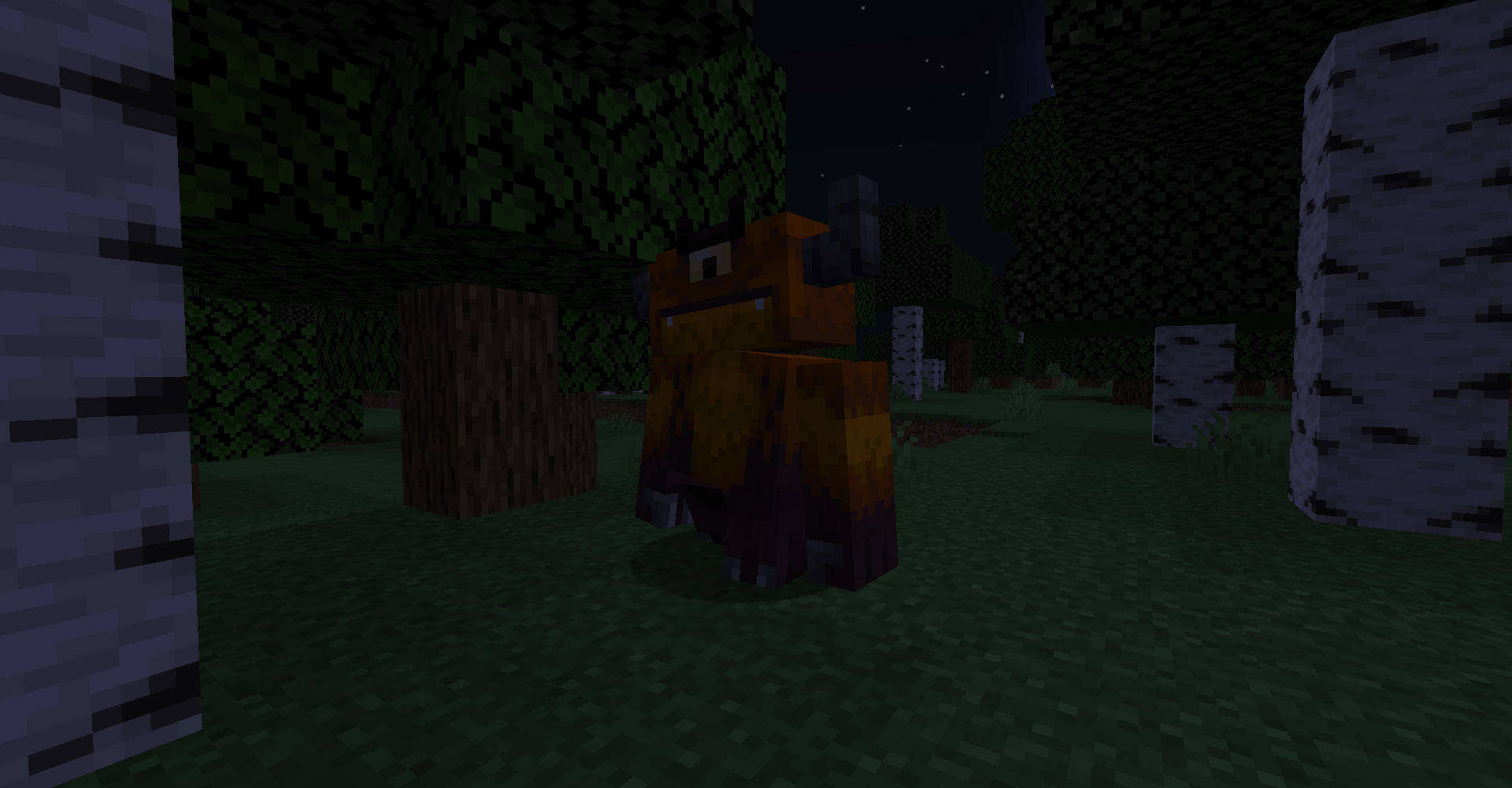 A grumpy cycloptic beast that lurks in Forests.