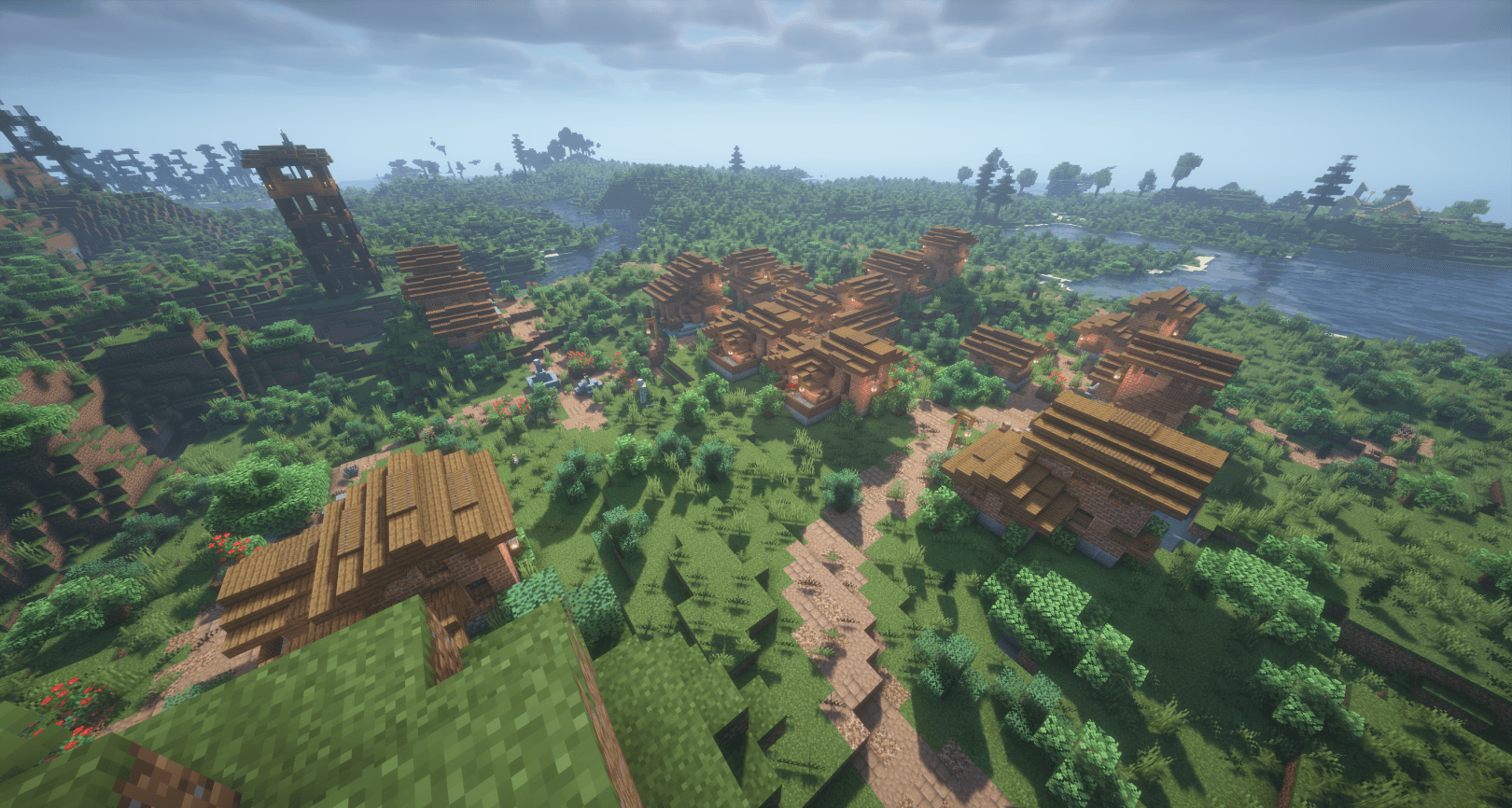 Natural village life