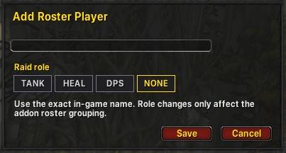 Manually add the players’ names to the roster in advance, just to be prepared.