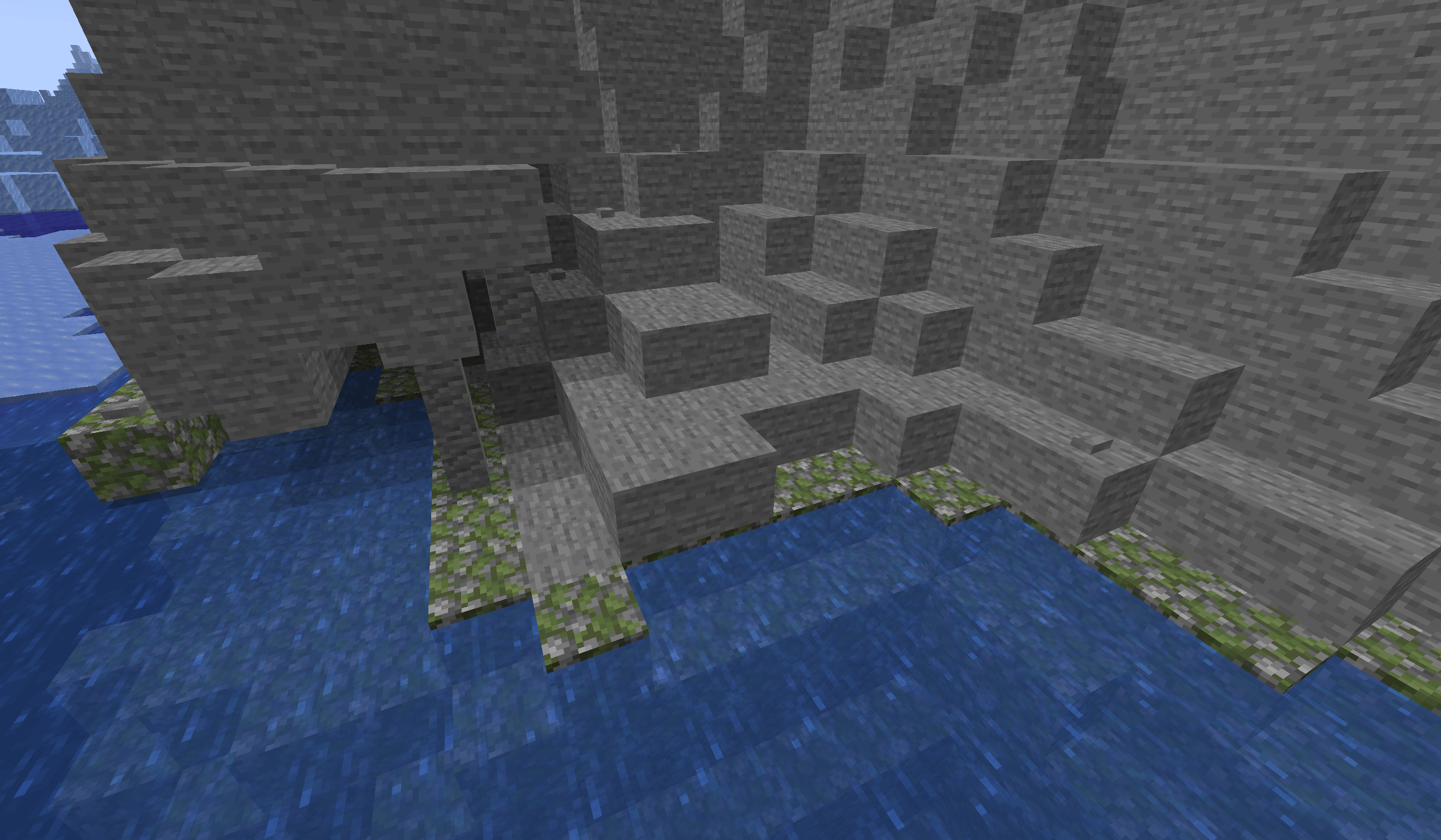 Thumbnail Mossy shoreline.