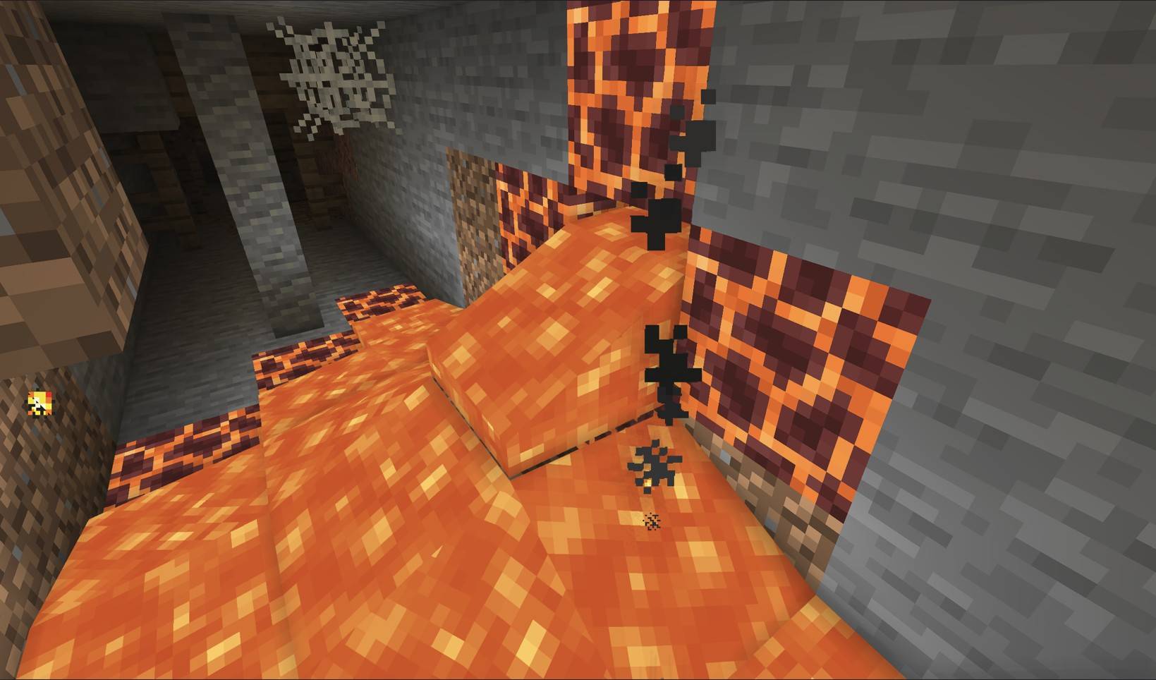 Thumbnail Blocks touching lava become magma blocks.