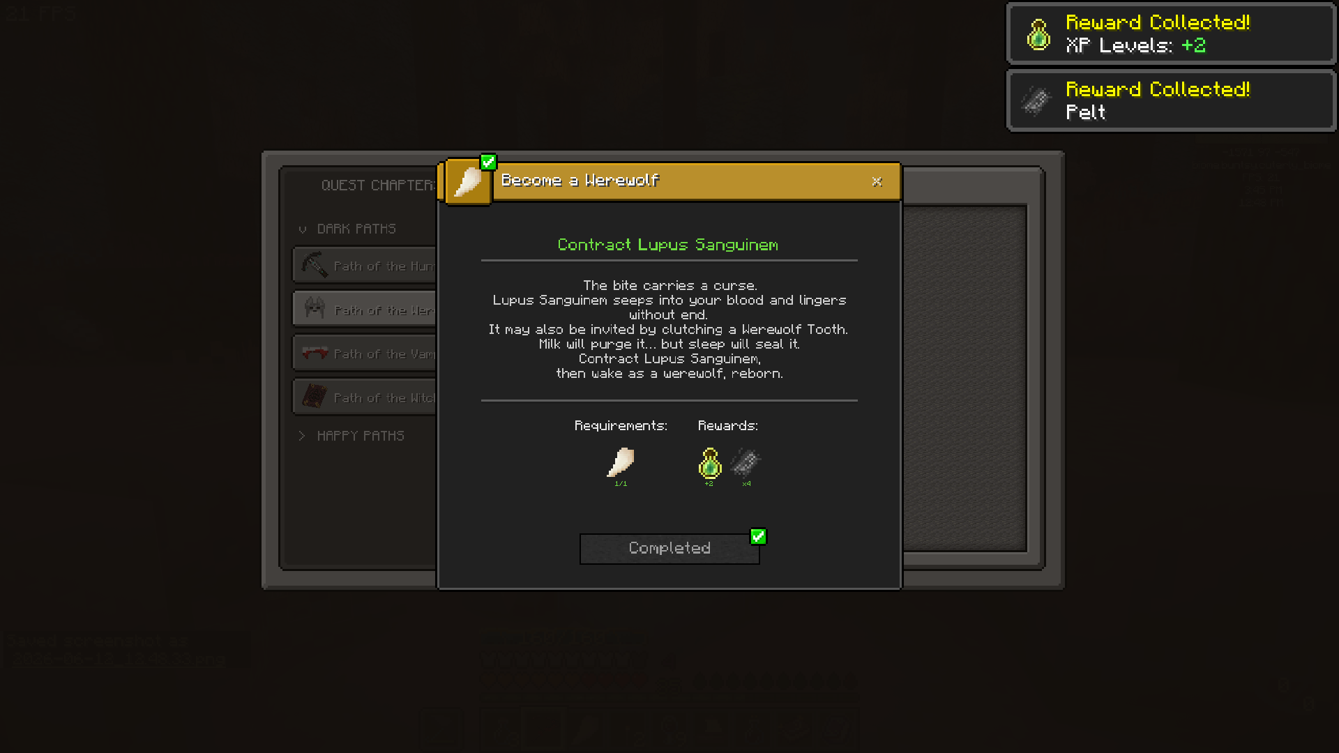 Thumbnail Click Complete to collect all your rewards! *Jingle Sound!*