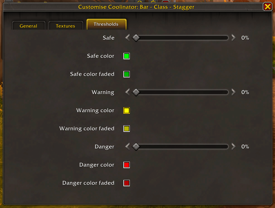 Brewmaster Stagger settings