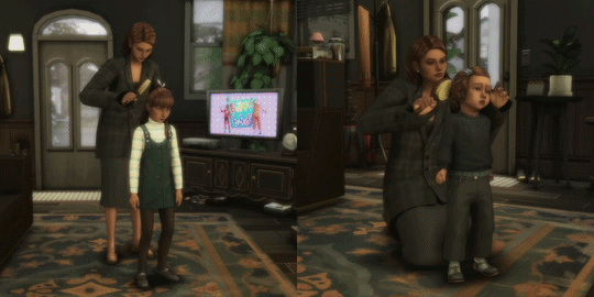 Brushing Hair Animation