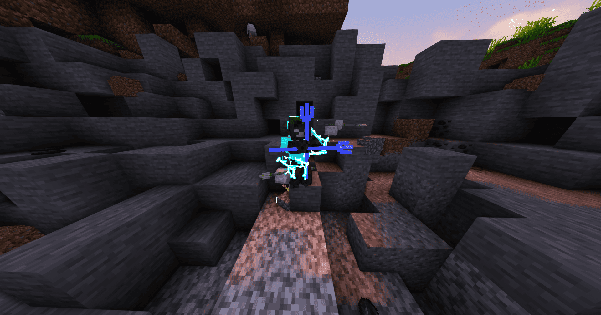 Thumbnail One of Blue Demon's electric abilities