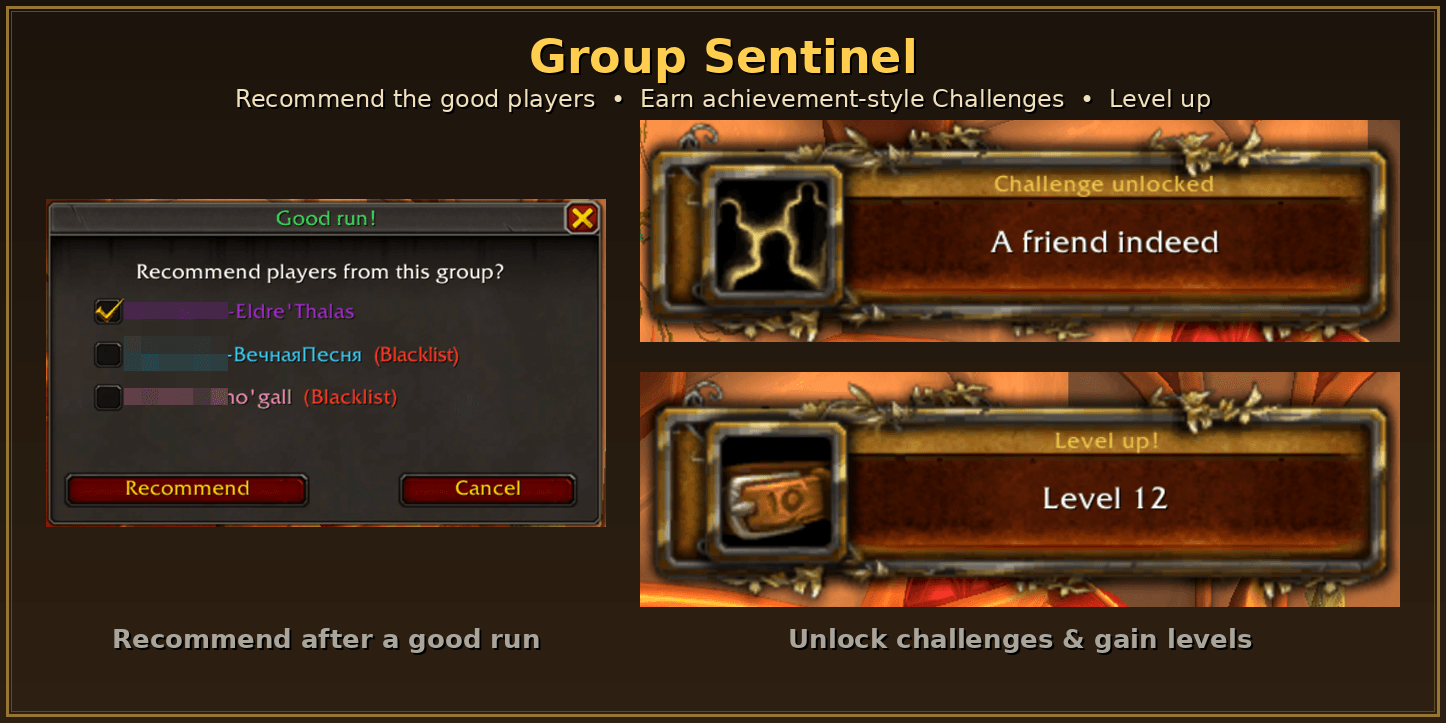 Thumbnail Remember the good players, earn achievement-style Challenges, and watch your level climb.