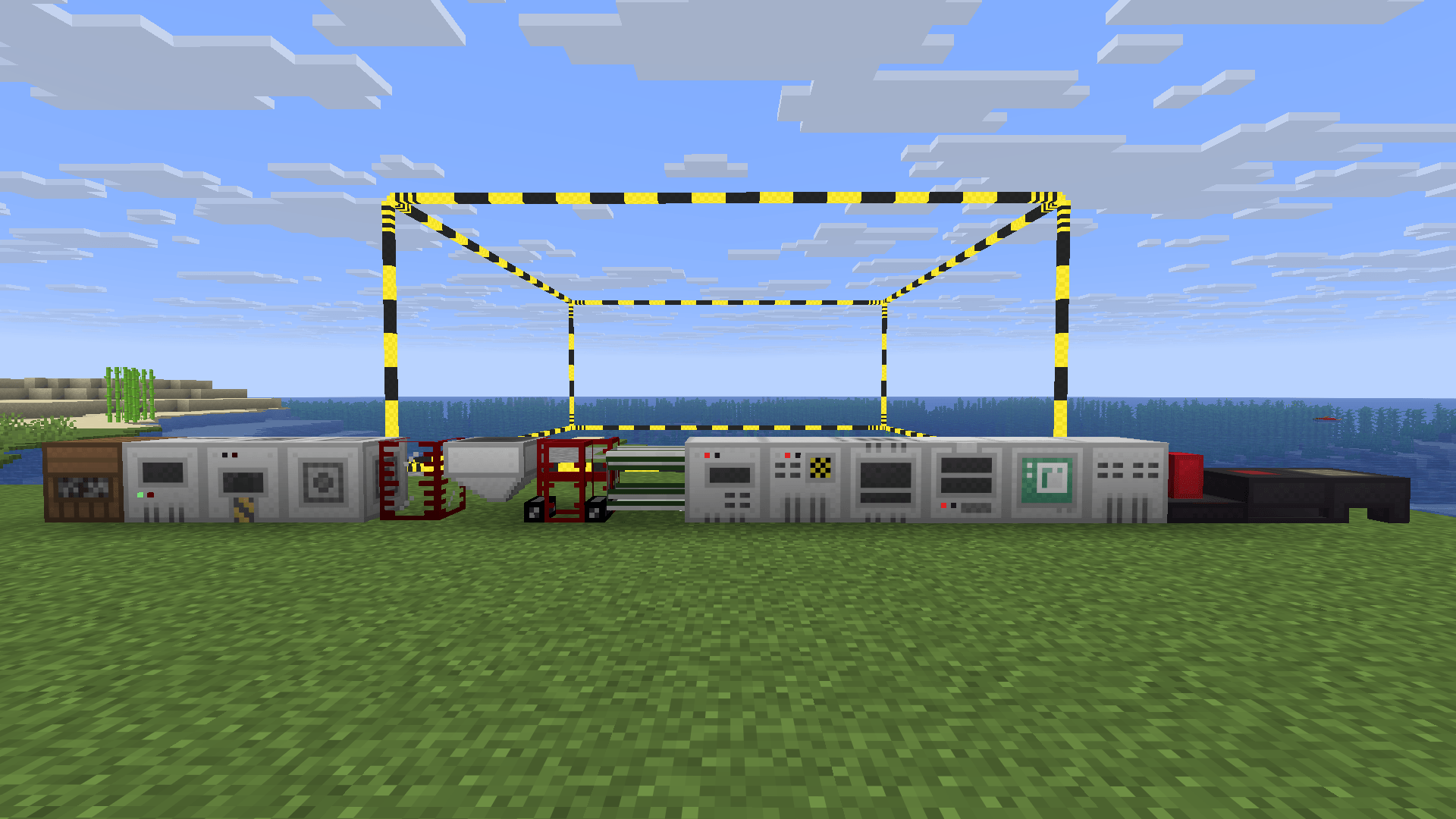 Every factory machine block, side by side