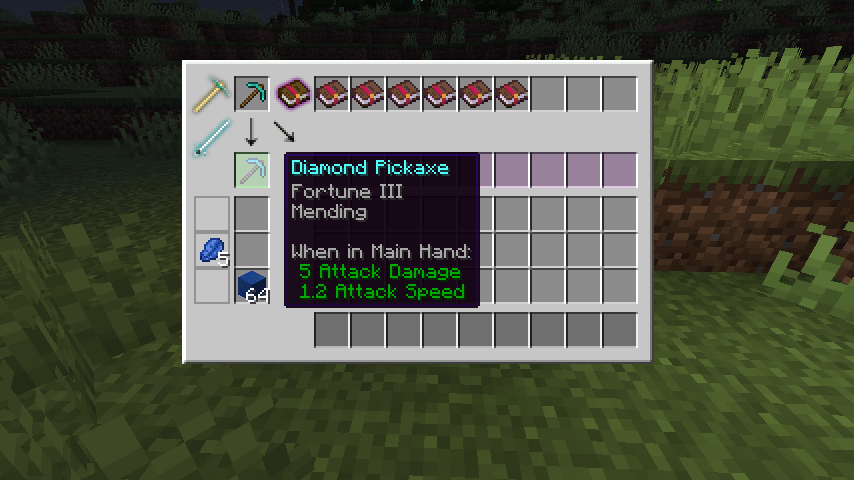 Enchantment Transfer Table Screen