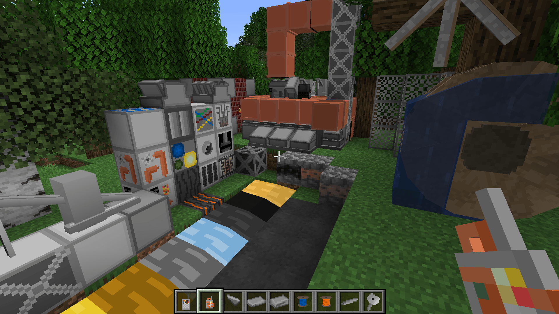 All the machines, multiblocks, items and fluids from 0.4