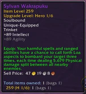 Count by item and upgrade level
