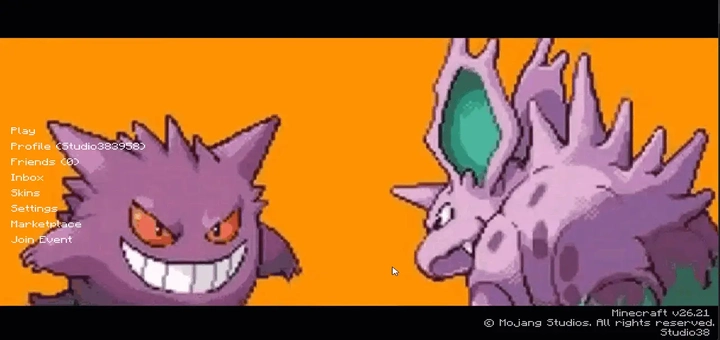 Animated Menu - Pokemon FireRed Intro 