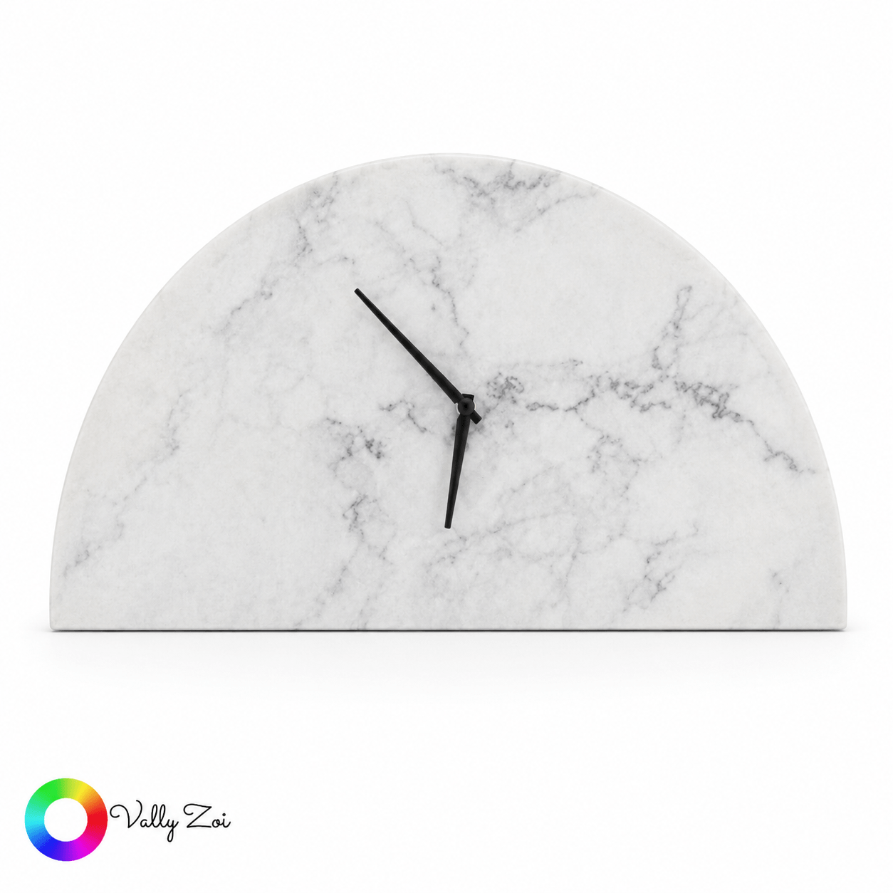 Terra Arc Marble Table Clock [VZ]