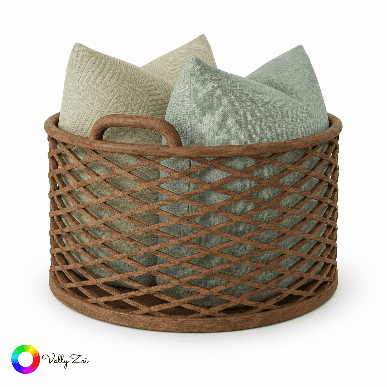 Rustic Handwoven Basket [VZ]