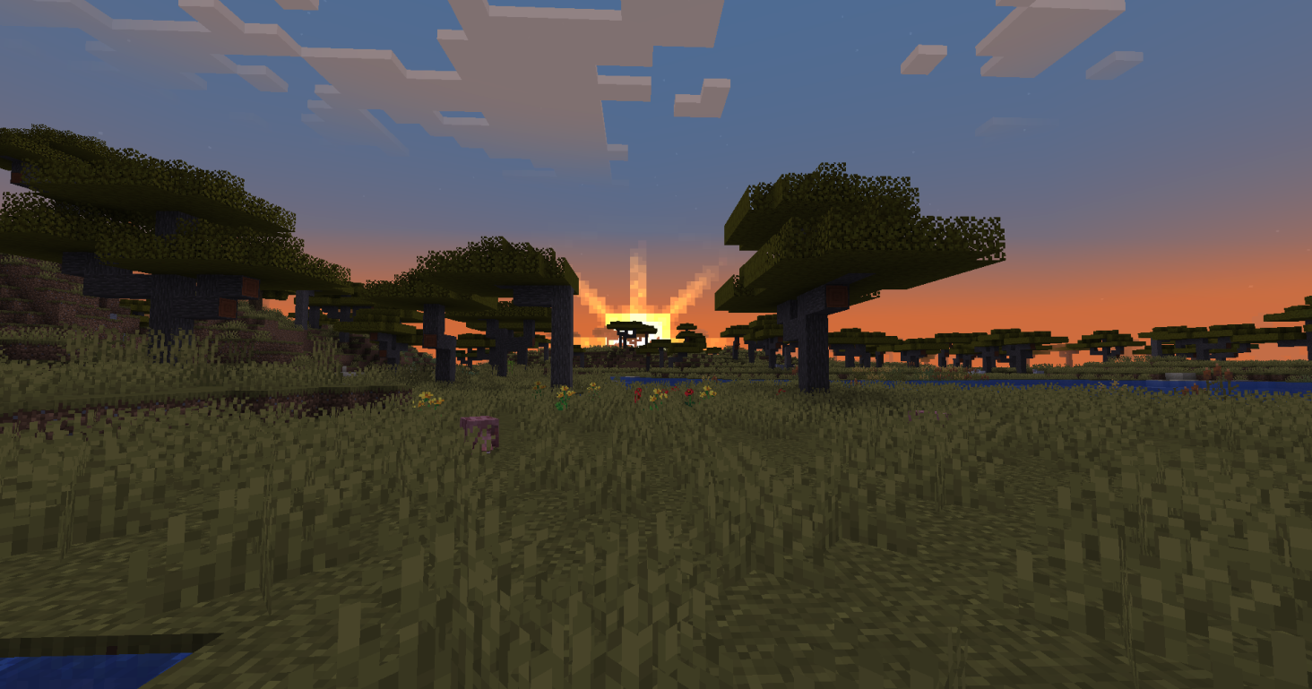 Acacias are now more blocky looking and nice.