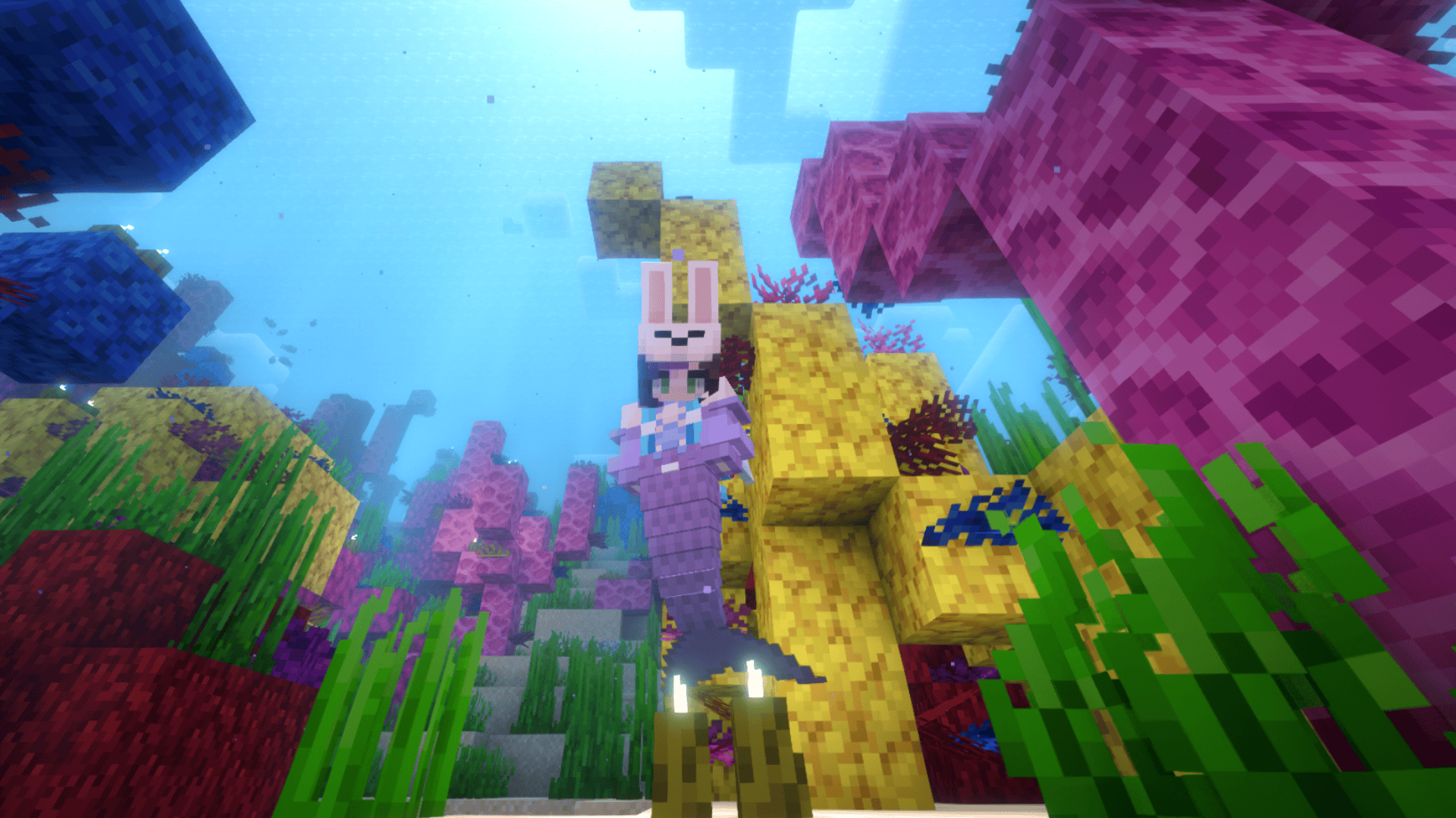Under da Sea! Become a mermaid and explore the sea!
