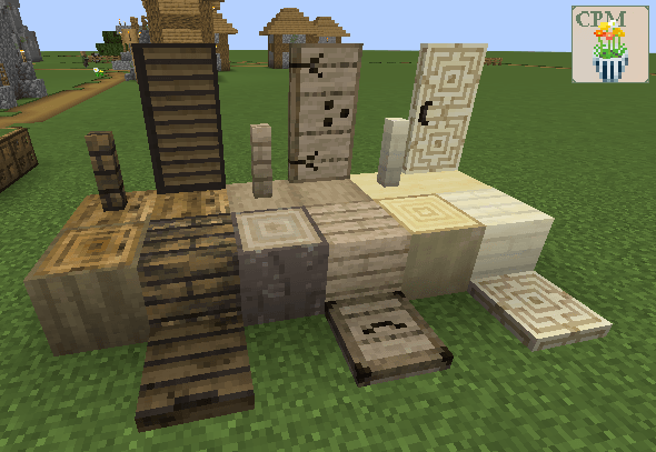 Thumbnail Mod's Wood Building Block