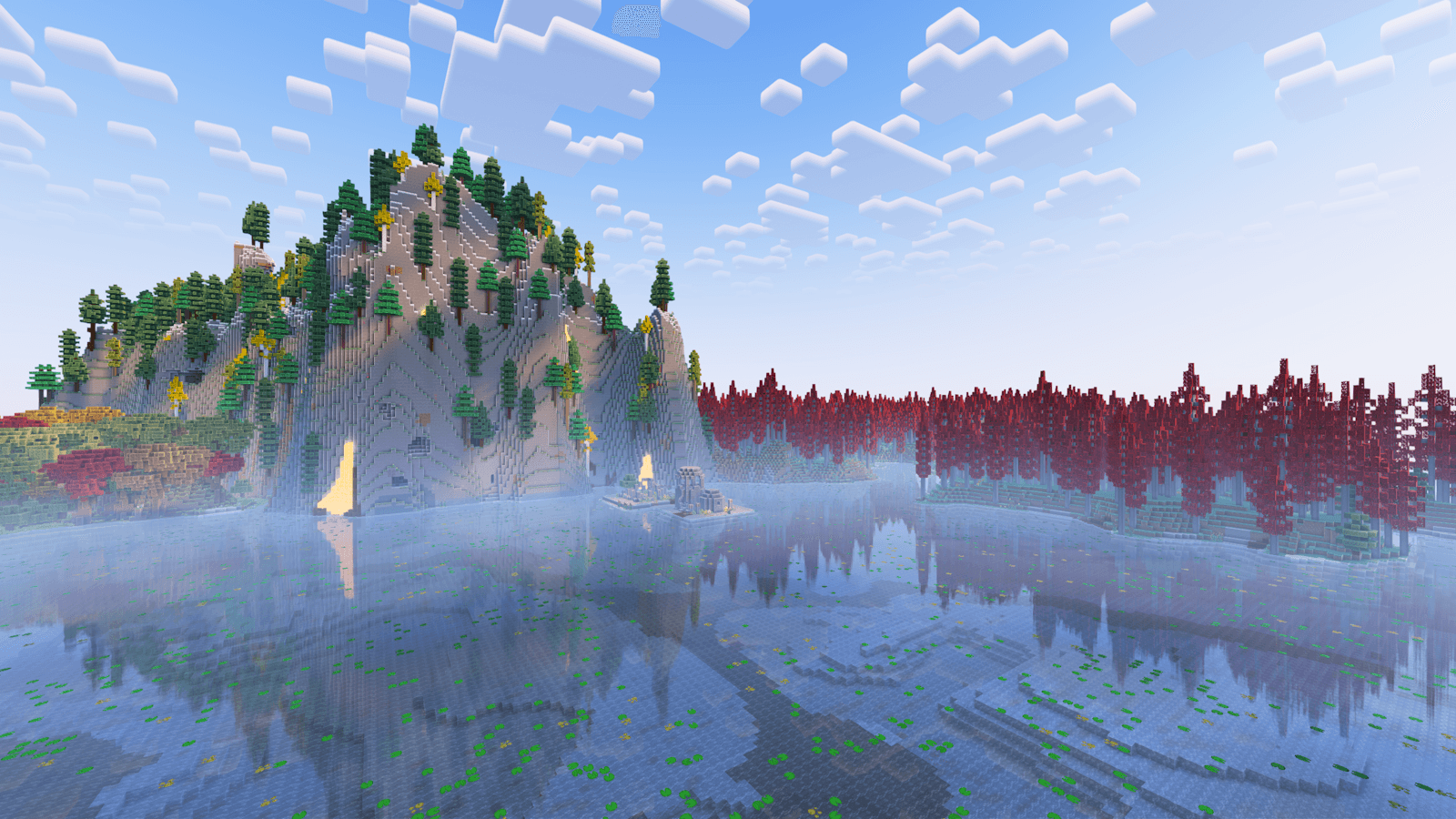 Some of the new biomes