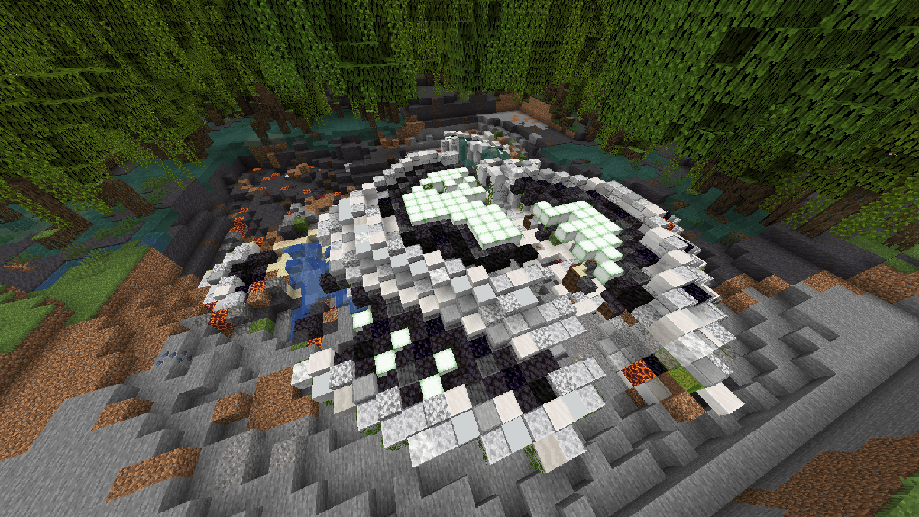 In this structure you can find a new block, and also in the suspicious gravel a new upgrade template