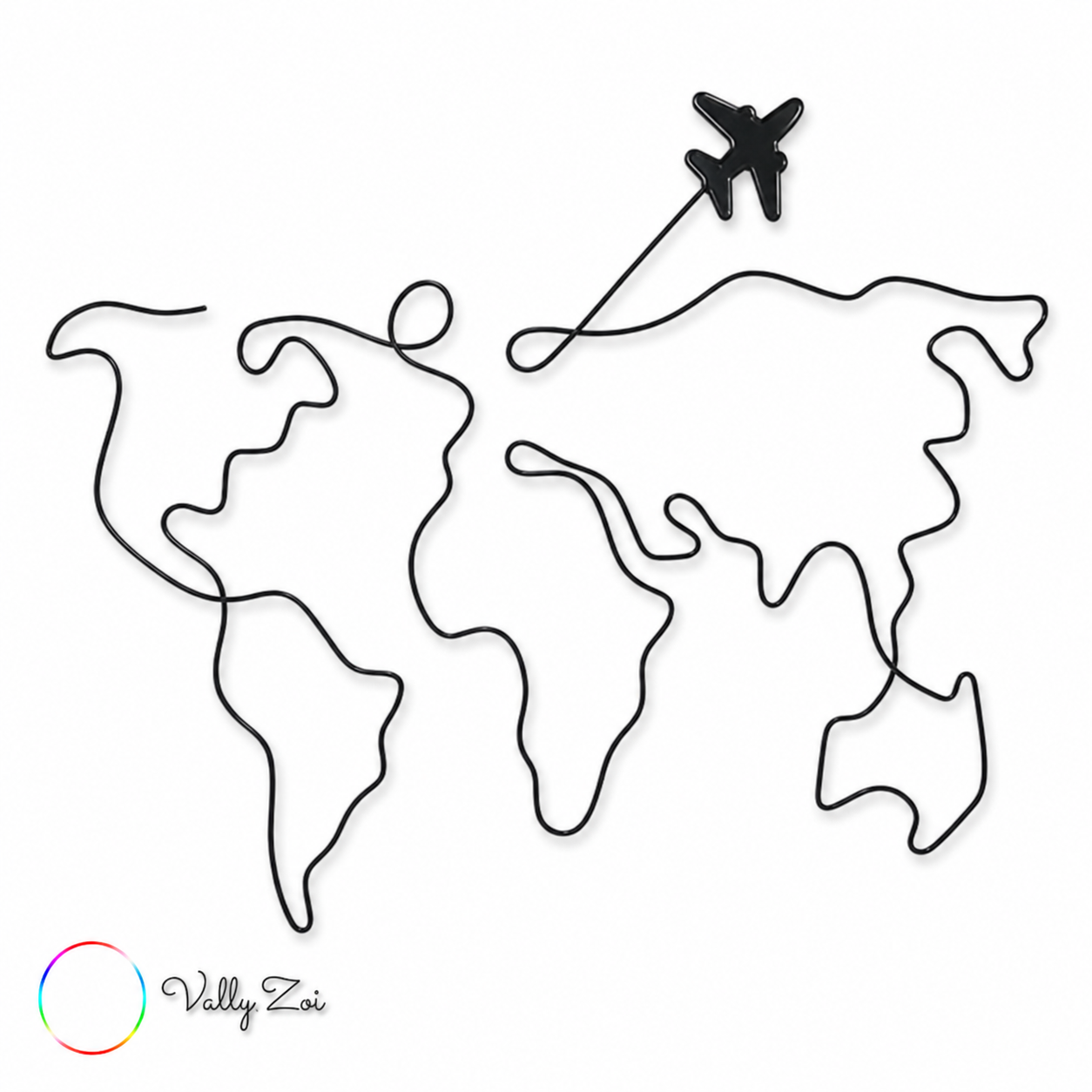 Voyage Line World Map [VZ]