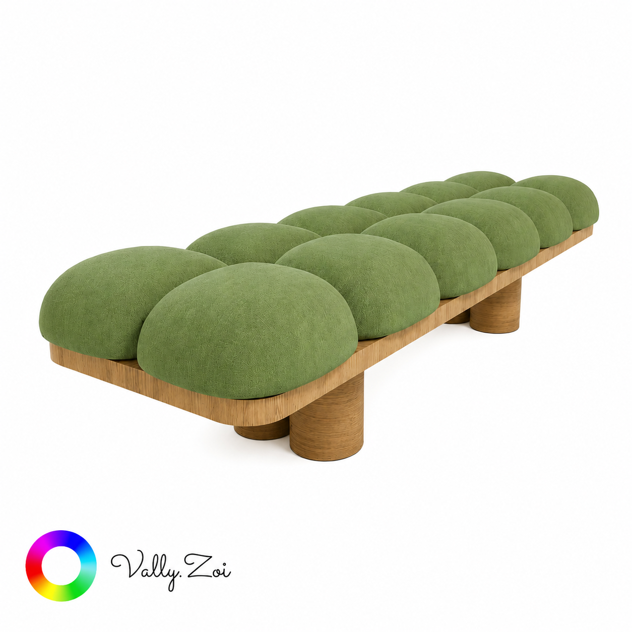 Moss Cloud Bench [VZ]