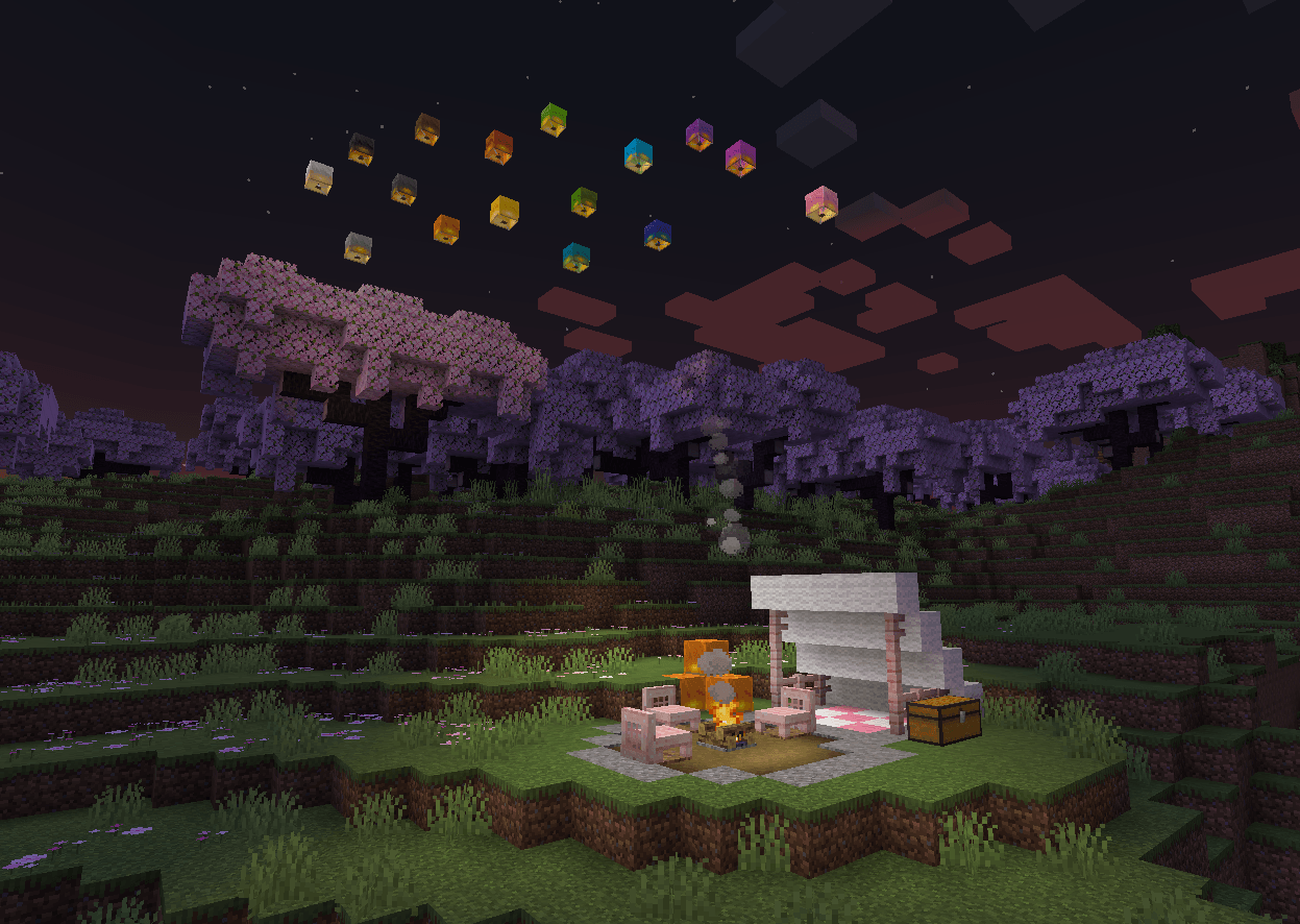 Light up the sky itself!