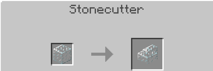 glass stairs stonecutter recipe