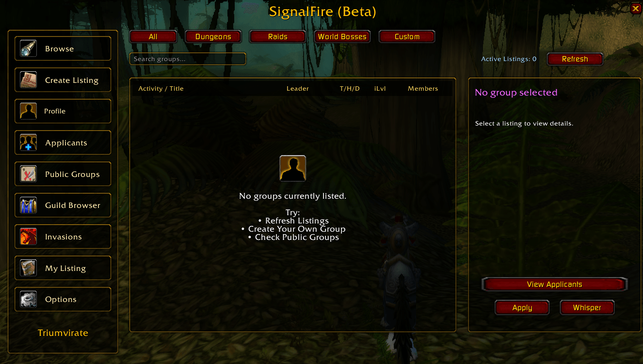 SignalFire screenshot 1