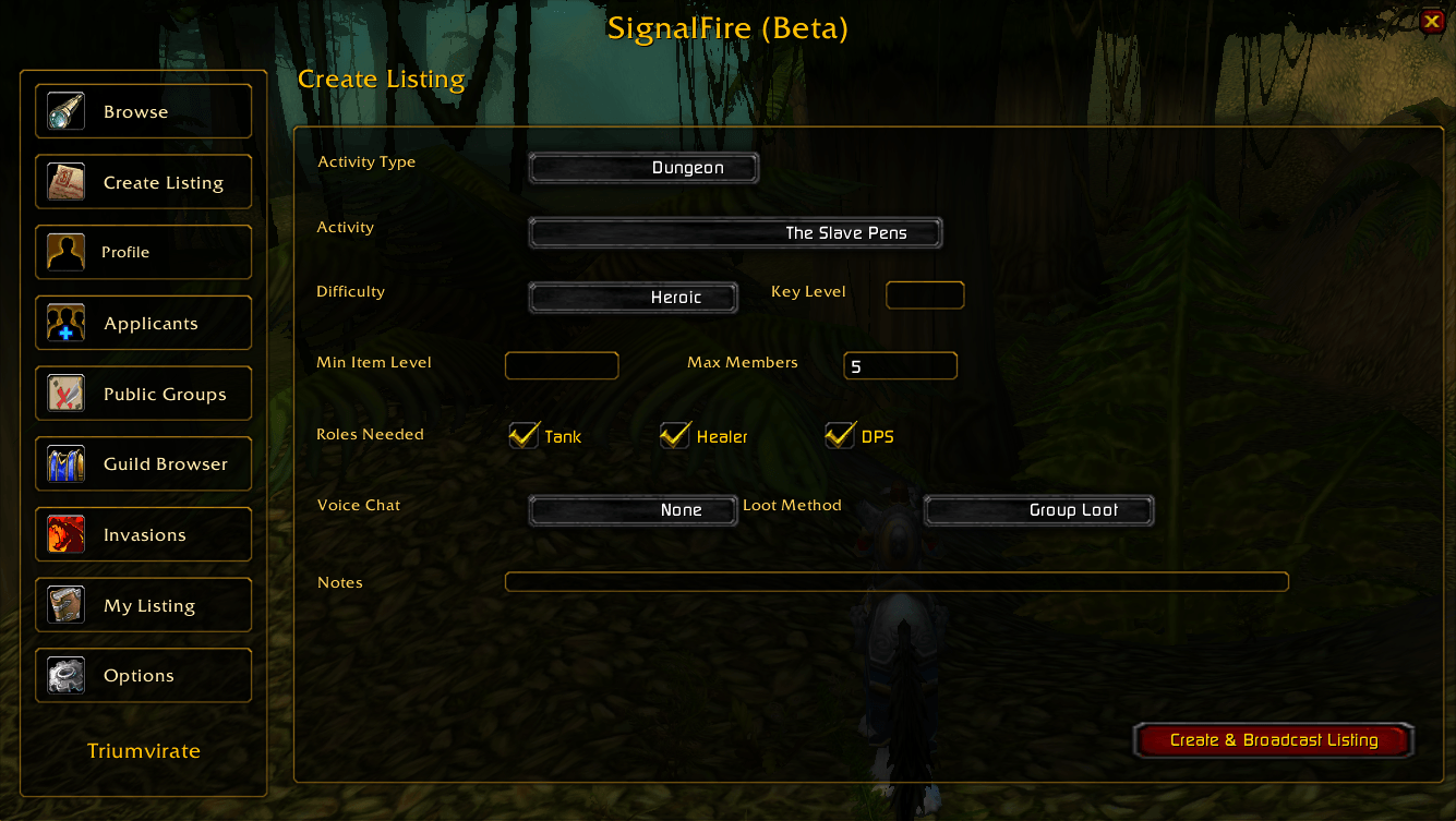 SignalFire screenshot 2