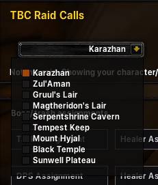 All raids in World of Warcraft: The Burning Crusade are supported.
