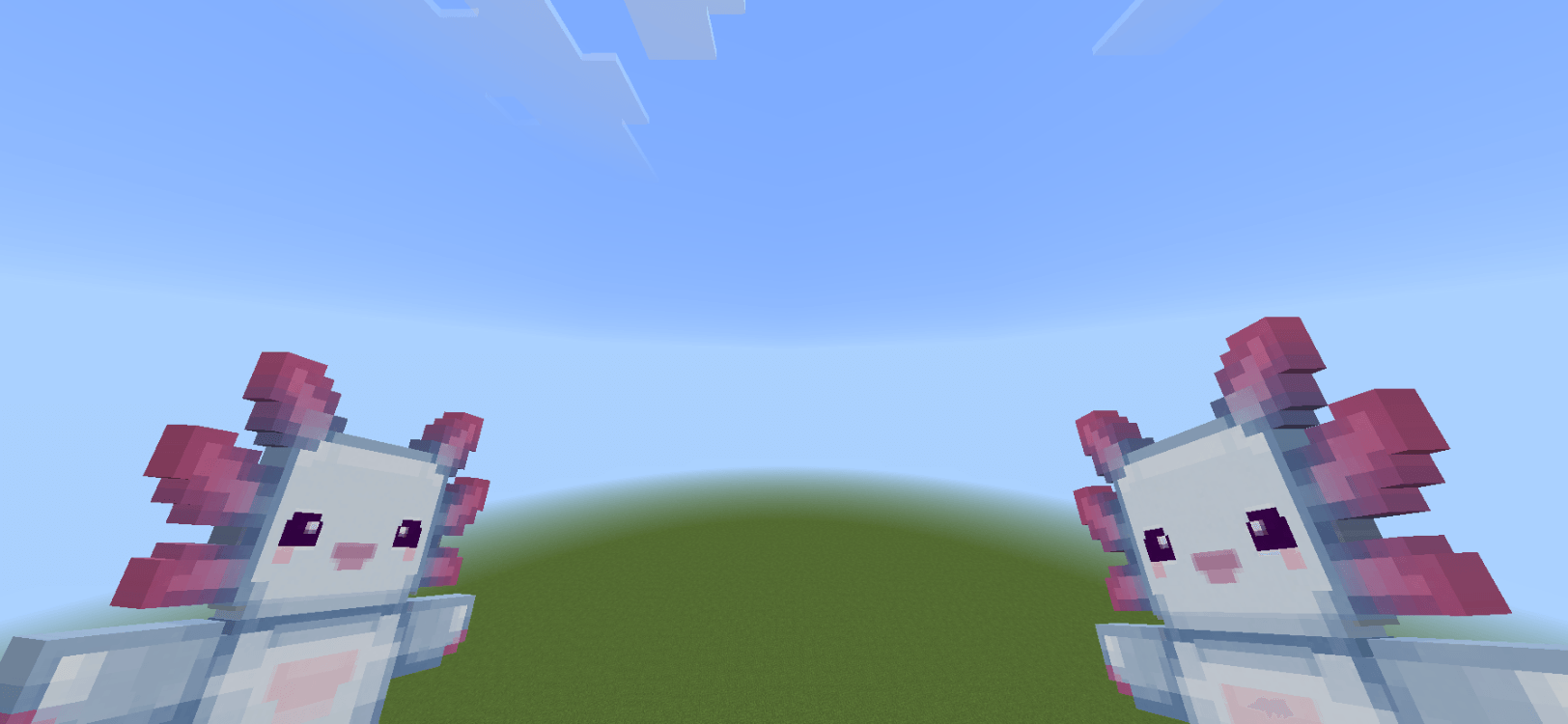Cute Blue Axolotl Totem of Undying thumbnail 1