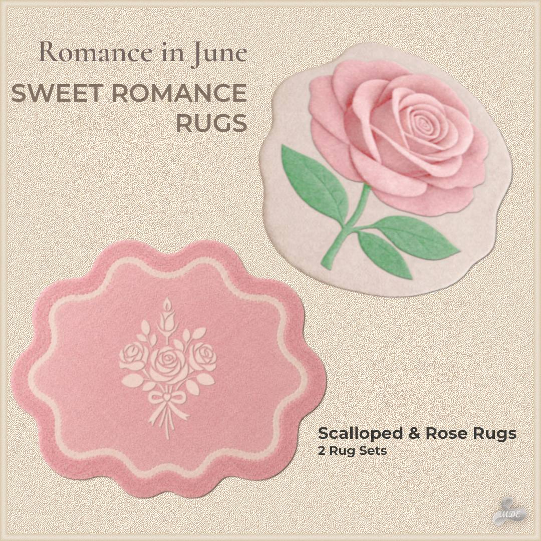 Romance in June Sweet Rugs