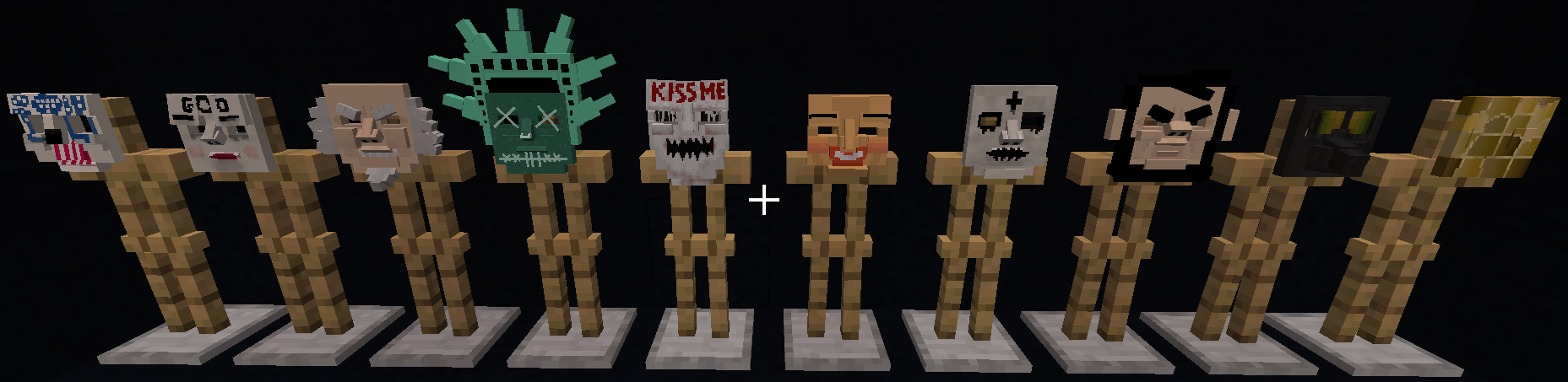 sample of the masks added