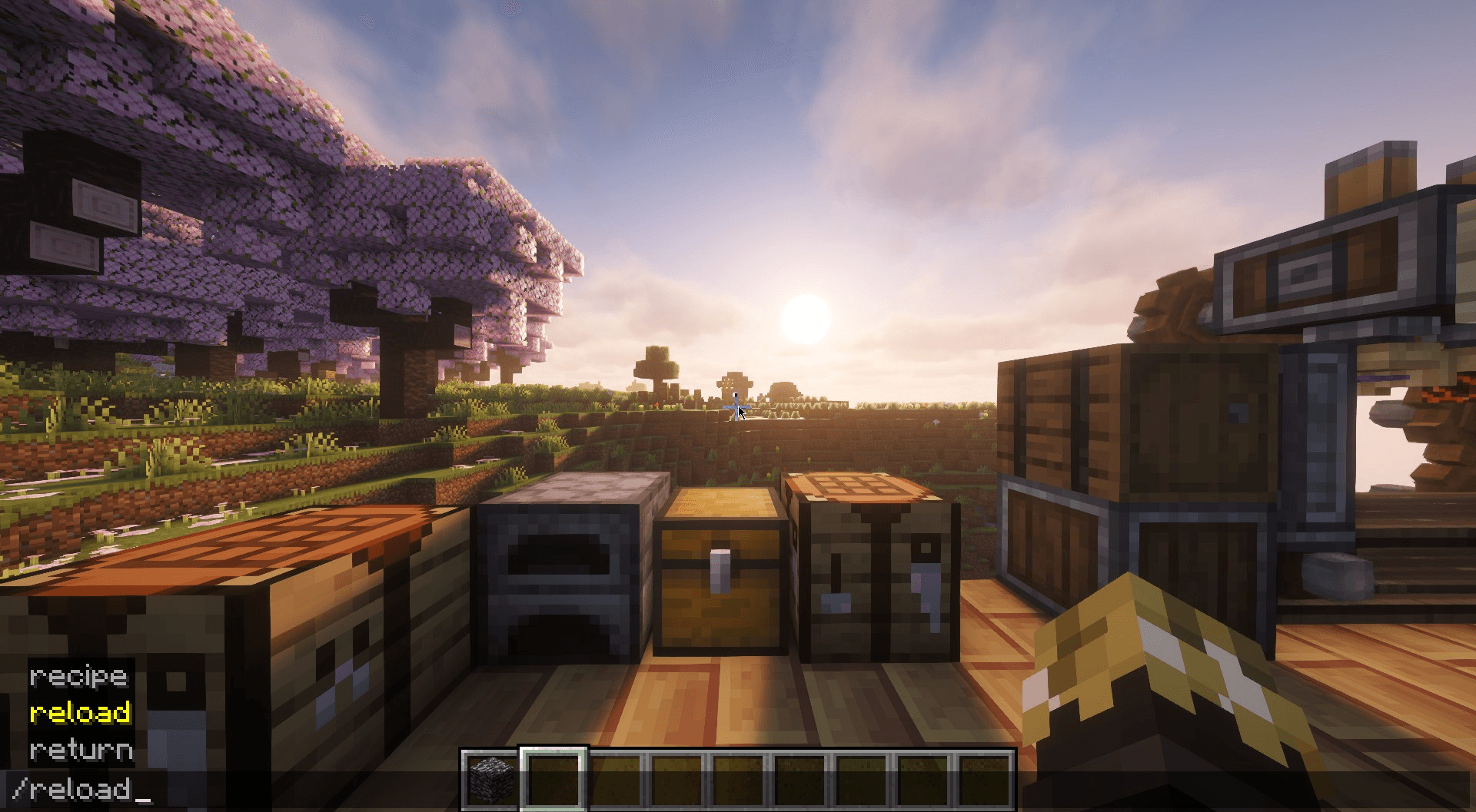 Run the /reload command. (startup scripts require game restart, like registering custom items)
