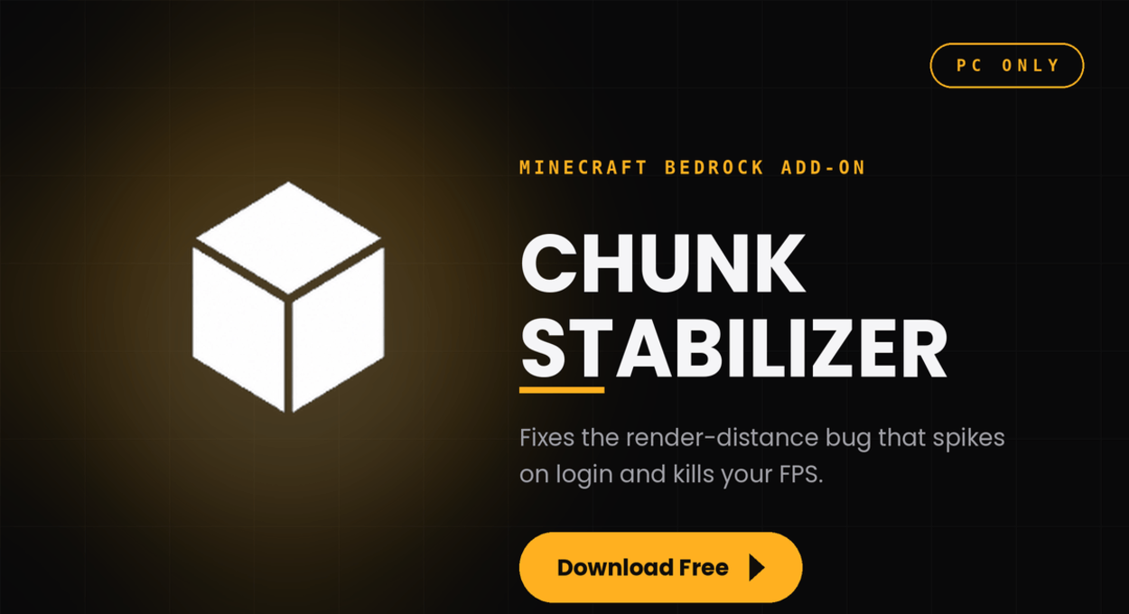 Chunk Stabilizer — screenshot 1
