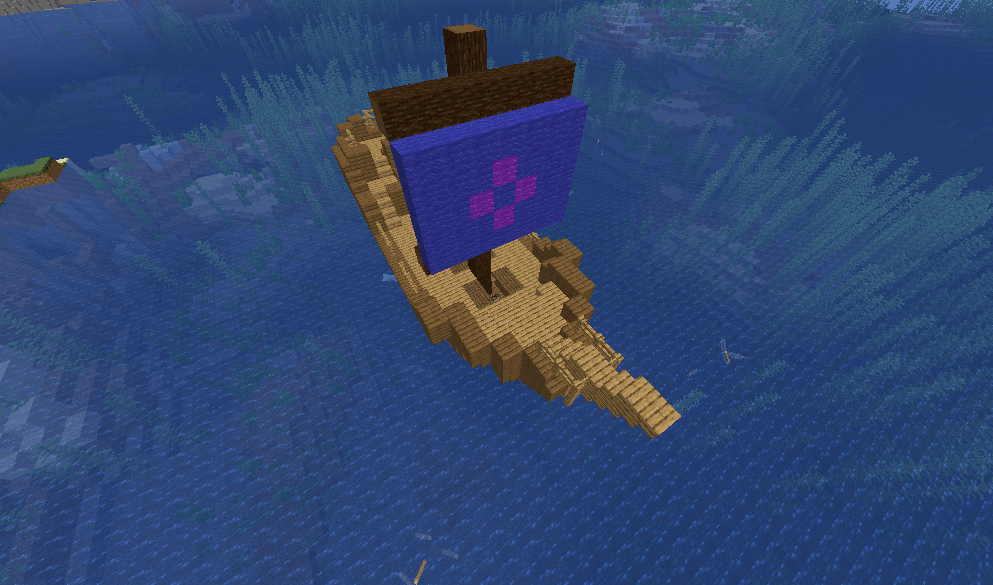 Thumbnail a ship generated in the ocean.