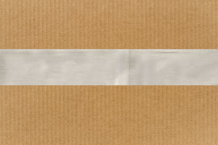 Cardboard Box With Tape
