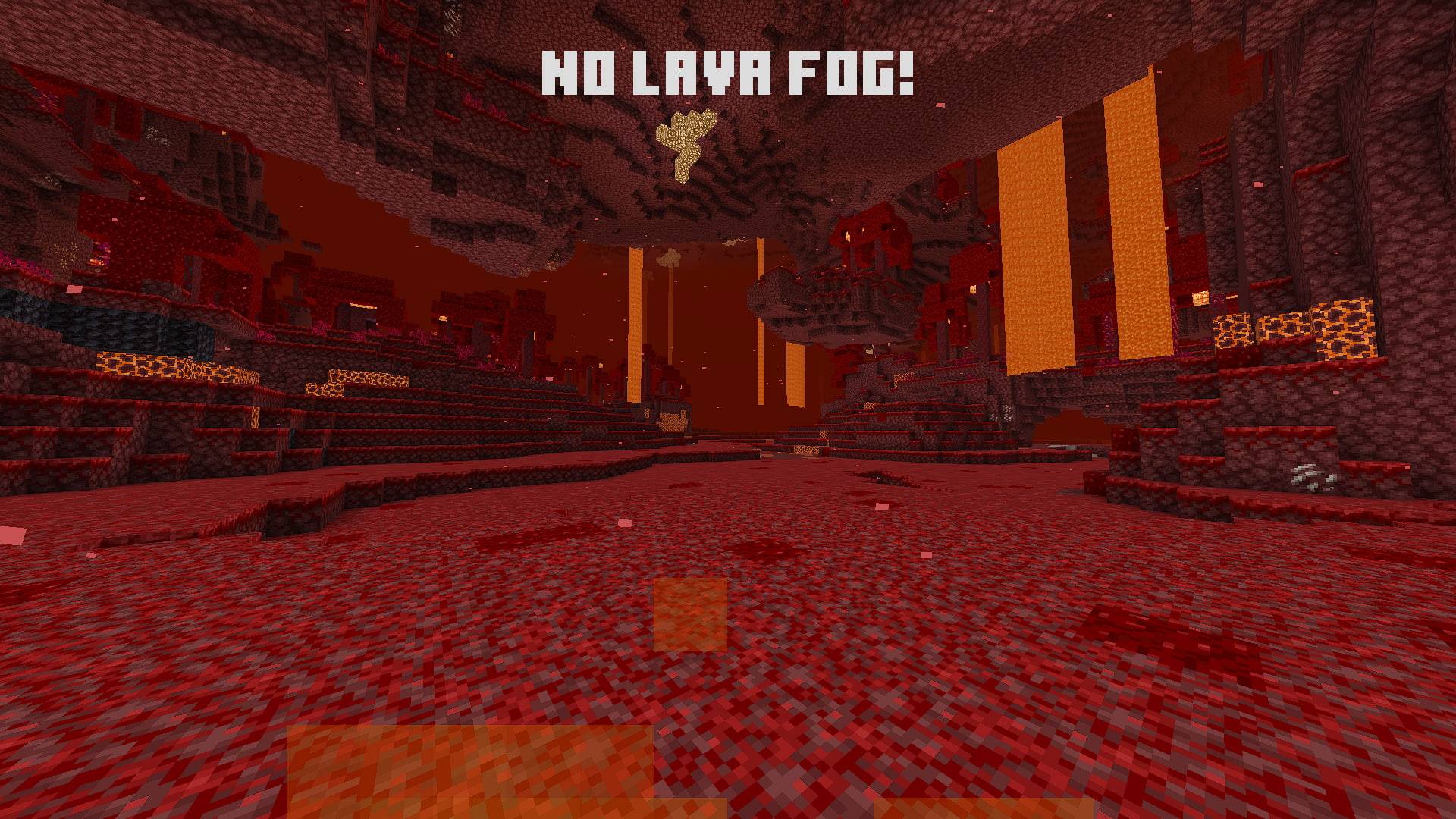No Lava Fog MCBE 1.26