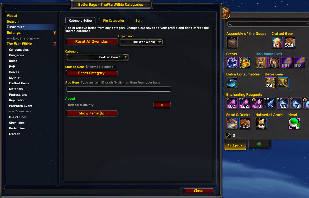 Betterbags_TheWarWithin_v2.1.0_Category_Editor.png