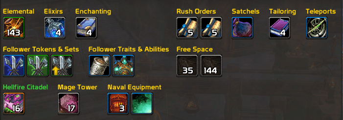 BetterBags Menu