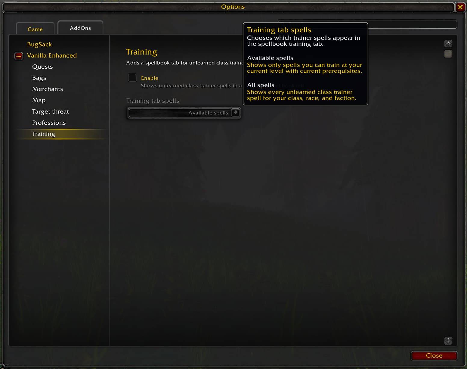 Vanilla Enhanced