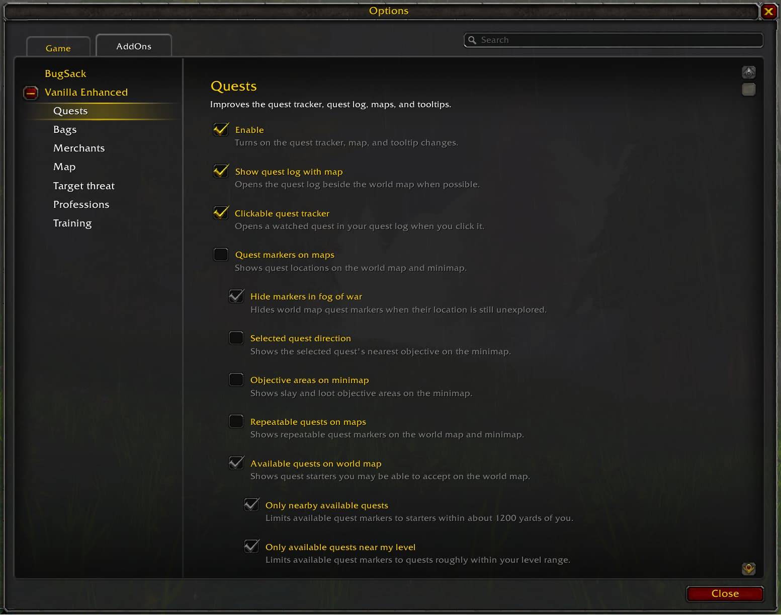 Vanilla Enhanced