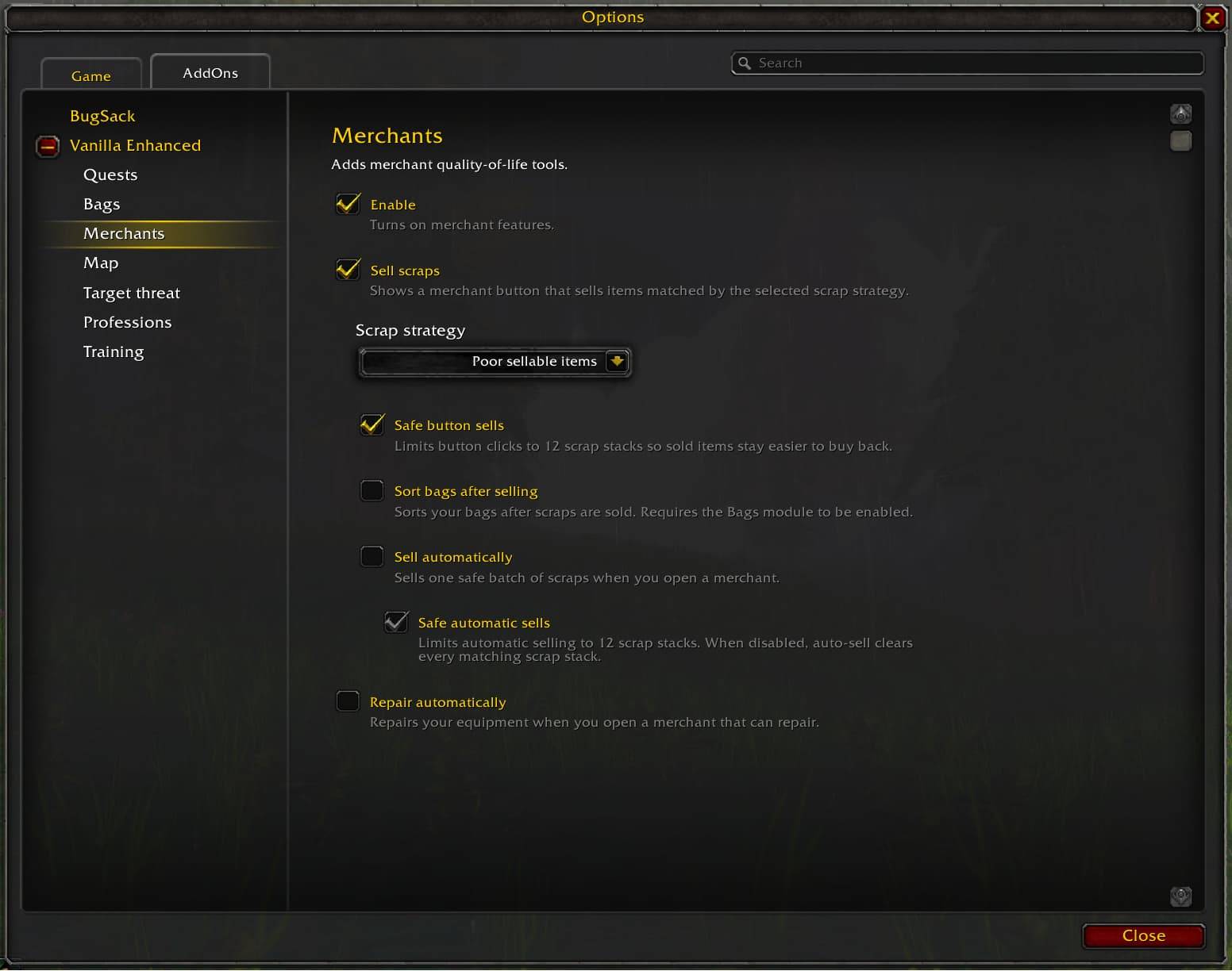 Vanilla Enhanced